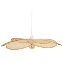 Suspension pétales Rym beige D62cm - Atmosphera