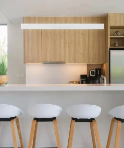 Suspension RAYA LED en métal avec LED intégré - Blanc - Lucide