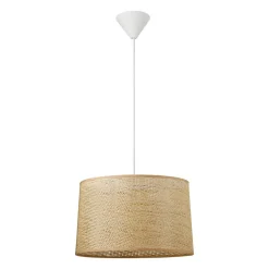 Suspension ronde diamètre 35cm coloris beige