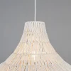 Suspension rétro blanche 50 cm - Lina Cono 50