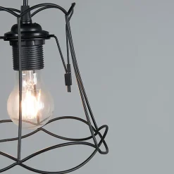 Suspension rétro noire 20 cm - Granny Frame