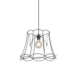 Suspension rétro noire 45 cm - Granny Frame