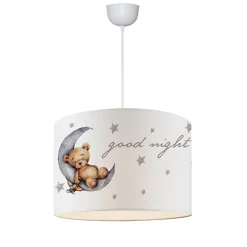 Suspension Rugby pour enfant E27 70 cm motif de nounours lux.pro