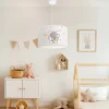 Suspension Rugby pour enfant E27 70 cm motif éléphant lux.pro