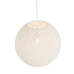 Suspension rustique blanche 45 cm - Corda
