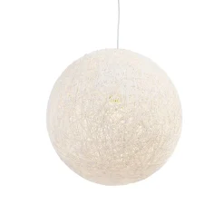 Suspension rustique blanche 45 cm - Corda