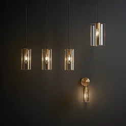 Suspension Saiphi GoodHome E27 or brillant