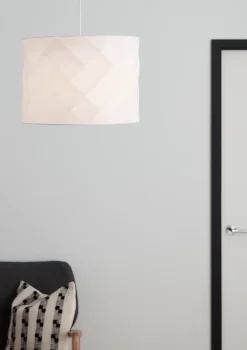 Suspension Salusas GoodHome E27 crème