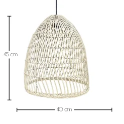 Suspension solaire bohème PAULO SOLAR H45cm