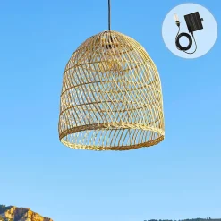 Suspension solaire bohème PAULO SOLAR H45cm