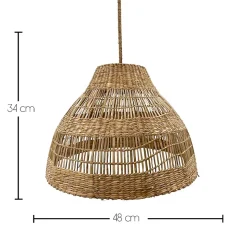 Suspension solaire bohème MERIDA SOLAR H34cm