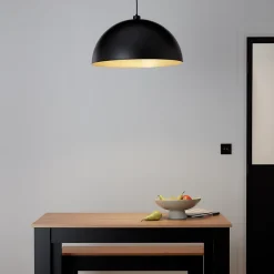 Suspension Songor E27 IP20 noir 50cm