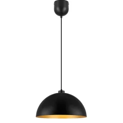 Suspension Songor E27 IP20 noir 50cm