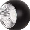 Suspension sphérique LED 20W Noir