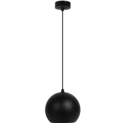 Suspension sphérique LED 20W Noir