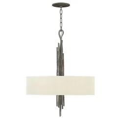 Suspension Spyre 6 lumières - Bronze métallique mat