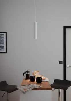 Suspension Suartone LED intégrée blanc