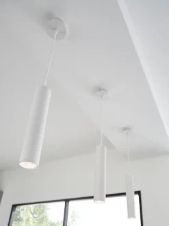 Suspension Suartone LED intégrée blanc