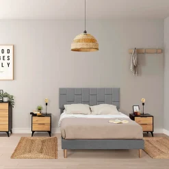 Suspension Suyen en bambou, diamètre 39,5 cm