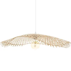 Suspension Tess - bambou et métal - D75 cm - Atmosphera