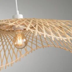 Suspension Tess - bambou et métal - D75 cm - Atmosphera