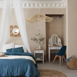 Suspension Tess - bambou et métal - D75 cm - Atmosphera