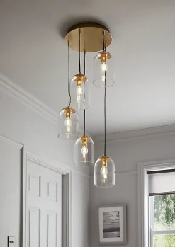 Suspension Thestias 5 ampoules E14 IP20