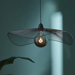 Suspension Vagala E27 Ø60,5cm 40W IP20 noir Seynave