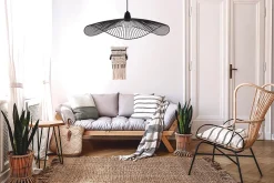 Suspension Vagala E27 Ø60,5cm 40W IP20 noir Seynave