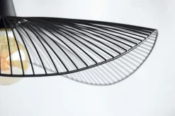 Suspension Vagala métal noir E27 40W IP20 Ø100cm x L.100cm Seynave