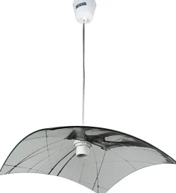 Suspension verre transparent bombé New York City Luminaire Lustre plafond