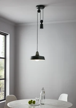 Suspension Yarra GoodHome E27 vert mat