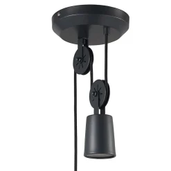 Suspension Yarra GoodHome E27 noir mat