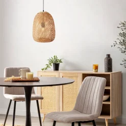 Suspension Yumei en bambou, diamètre 30 cm