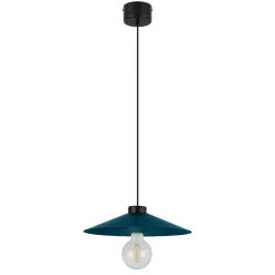 Suspension Zanbar GoodHome IP20 E27 bleu