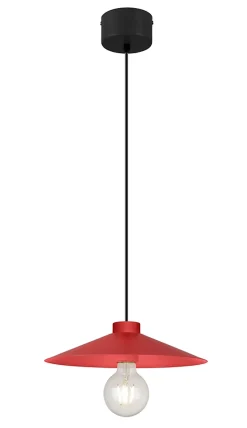 Suspension Zanbar GoodHome IP20 E27 rouge