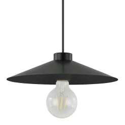 Suspension Zanbar GoodHome noir IP20 E27