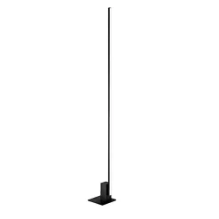SYNCRO Lampadaire LED noir en métal H.168 cm Perenz