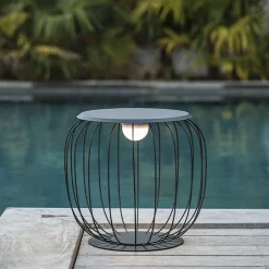 Table d'appoint lumineuse sans fil SUNRISE H40cm