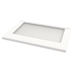 Tablette avec LED integrées de dessous de meuble haut GoodHome Caraway blanc l. 46,4 cm x L. 31,9 cm x H. 18,2 mm