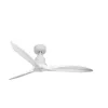 Tenerife - Super destratificateur et ventilateur DC 132 cm Blanc pales bois blanc sans Lumière 25 à 35 m²