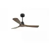 Tenerife de KlassFan - Super destratificateur et ventilateur DC 132 cm Gris basalte pales bois sombre sans Lumière 25 à 40 m²