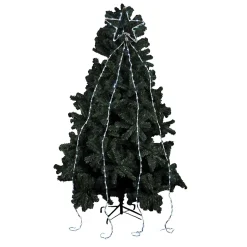 Tombée Étoilée 180 LED Blanc 2 m x 43 cm