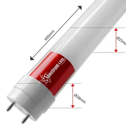 TUBE FLUORESCENT LED 8,5W NEUTRAL T8 230V WOJ+22301
