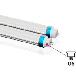Tube LED 145cm T5 25W 140lm/W Connexion 1 Côté - Blanc Froid 6000K - 8000K - SILAMP
