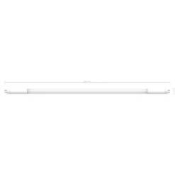 Tube LED T5 L.53.1cm 1050lm 8.5W blanc chaud Jacobsen
