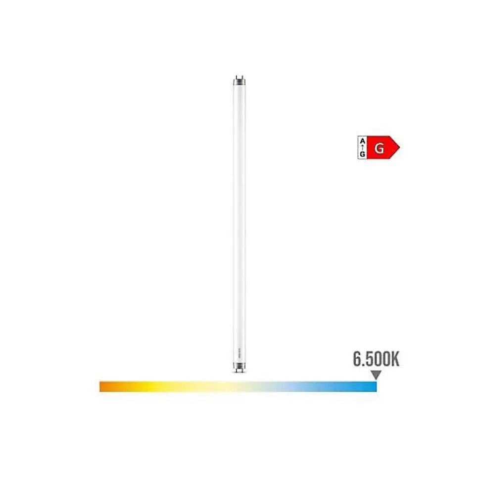 Tube Led T8 20w 2000lm G13 6500k Lumière Froide 2,78x151,42cm Philips