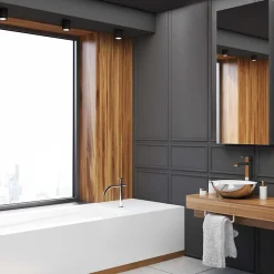 Tube lumineux Prestige Faro noir 1 x GU10 1 pièce