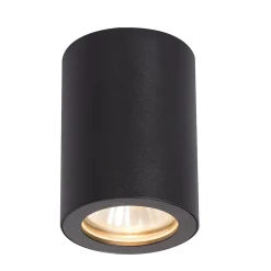 Tube lumineux Prestige Faro noir 1 x GU10 1 pièce