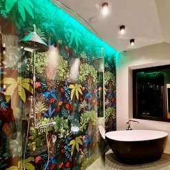 Tube lumineux Prestige Faro noir 1 x GU10 1 pièce